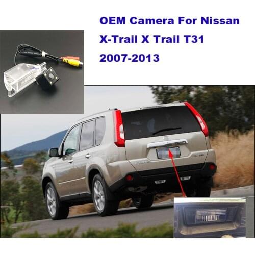 Yessun HD CCD Night Vision Car Rear View Camera For Nissan X-Trail 2010 for nissa X Trail 2010 T31 2007-2013 rear camera