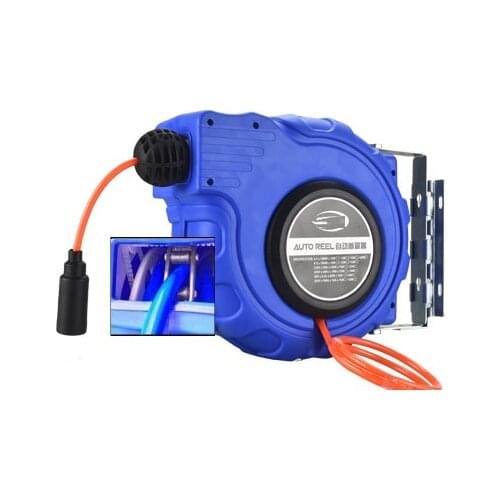 8X5MM 10M---25M Automotive air hose reel, Automatic retractable reel, car washer
