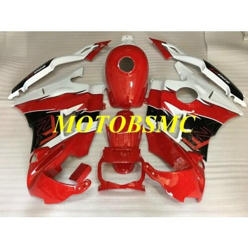 Motorcycle Fairing Kit for CBR600F2 91 92 93 94 CBR600 F2 CBR 600F2 1991 1992 1993 1994 White Red Bodywork+Gifts HP18