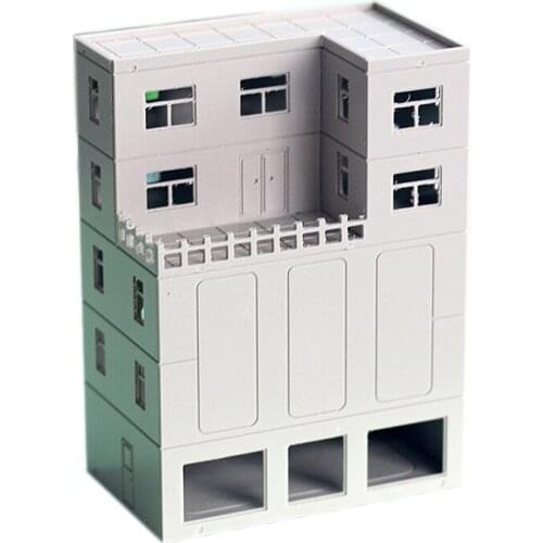 N 1/100 Ho 72 64 50scale Modern Architecture Model Sand Table Plastic Assembly Model Building Kits Train Railway Model Layout