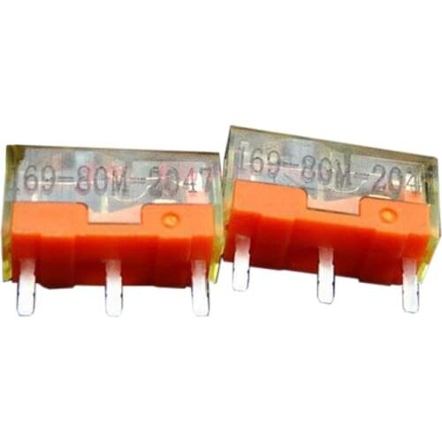 2021 New 2Pcs/pack TTC Dustproof Gold Mouse Micro Switch Micro Button Gold Contactor 80 Million Click lifetime Repair Parts