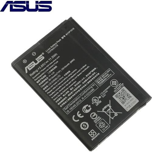 Original ASUS ZB551KL Phone Battery B11P1510 3010mAh For ASUS ZenFone Go TV ZB551KL X013DB B11P1510