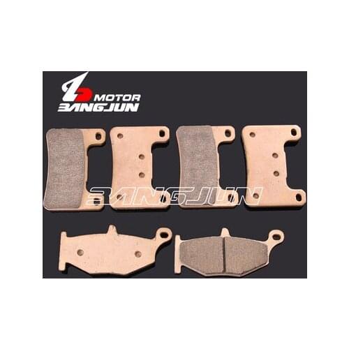 Motorcycle Front Rear Metal Brake Pads For SUZUKI hayabusa GSXR1300 2008-09-10-11-2012