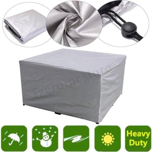 24 Sizes Of Polyester Furniture Dust-Proof Waterproof Cover Home Garden Rain Snow Table Chair Sofa Machine Protective Covers