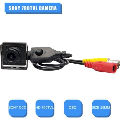 700TVL SONY CCD Camera 960H Analog CCTV Camera OSD Mini Analog Camera Home Security Small Camera Mini Surveillance Video Camera
