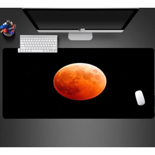 Best Selling Space Eclipse Mouse Pad Ultra Printed Rubber Mouse Pad PC Computer Game Mousepad Game Accessories Mause Pad