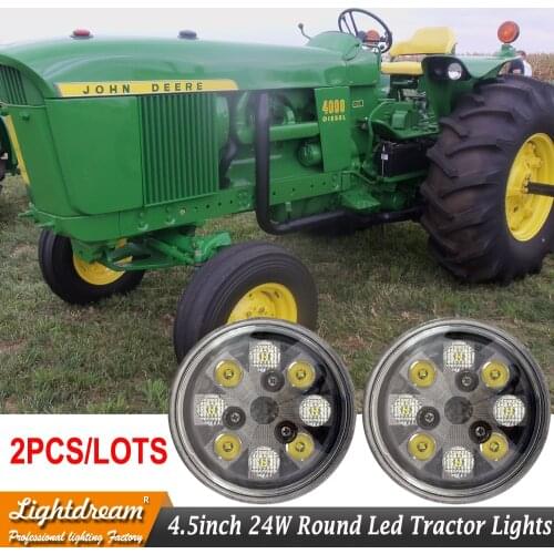 LED PAR36 Bulb 24W 8led 6000K IP67 12V 24V led light bulb for Landscape well light off-road RV vehicles john Deere tractor x2pcs