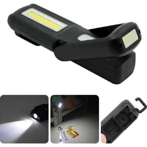 Wasafire COB+XPE LED Work Lamp USB Rechargeable 2 Modes Magnetic Led Flashlight Portable Lantern For Cycling Hiking Camping