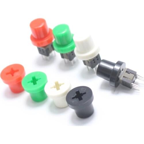 20pcs A38 3*2mm Tactile Push Button Switch Cap for 5.8mm 7mm 8mm 8.5mm Micro Tact Switchs red black green white