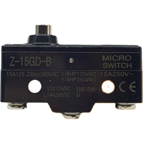 1PCS Z-15GD-B SPDT 3 Screw Terminal Momentary Plunger Control Limit Switch