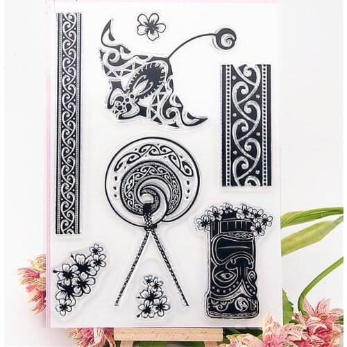 16x22cm magic altar Transparent Clear Stamps Silicone Seals Roller Stamp DIY scrapbooking photo album/Card Making Easter