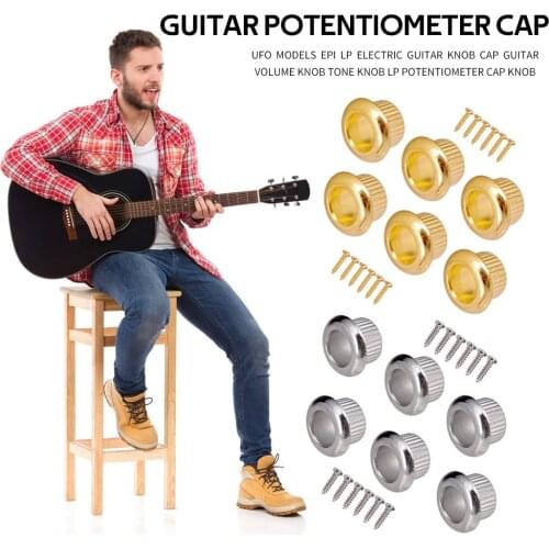 6pcs Guitar String Tuners Instrument Casing Lightweight Metal Retro Type Musical Portable Music Elements for LP EPI