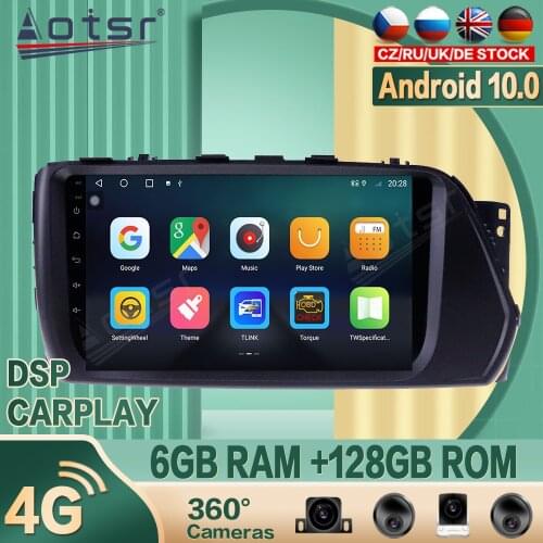 For Hyundai VERNA 2017-2019 Android Car radio Player GPS Navigation 360 camera Auto Stereo Multimedia Video Headunit DSP carplay