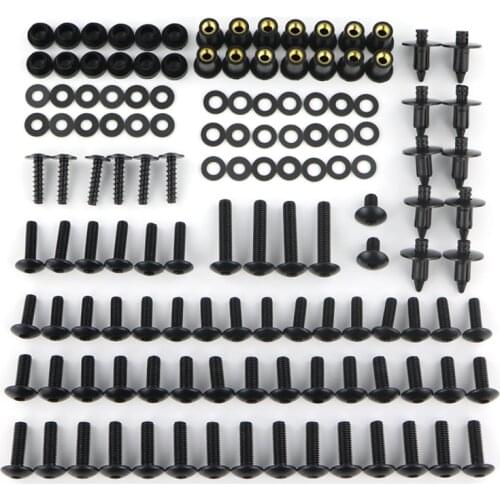 Fit For Kawasaki Ninja 1000 400 Z1000 Z900 Versys 1000 Ninja 650R ZX-6R ER-6N ZX10R Motorcycle Full Fairing Bolts Kit Steel