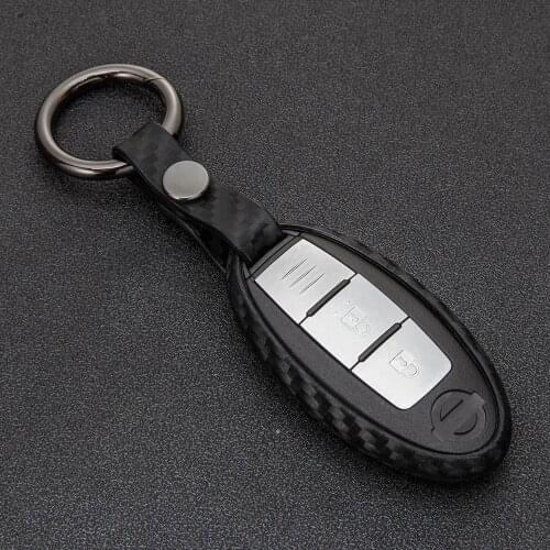 Carbon Fiber Pattern Car Key Cover Case For Infiniti FX35 QX60 EX FX G25 EX35 QX G37 EX25 FX37 EX37 Q60 QX50 QX70 Q45 Q50L QX80