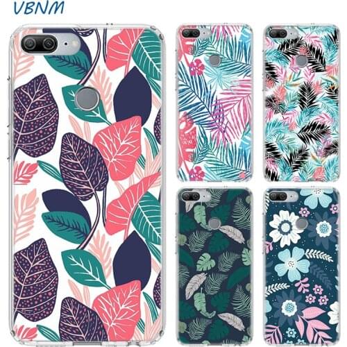 Lovely Colorful Leaves Case For Huawei Honor 30 30s Play4T 20 9X Pro 8X 10 lite 9A 8A 8C 8S 9 V30 Y5 Y6 Y7 Y9 2019 Cover