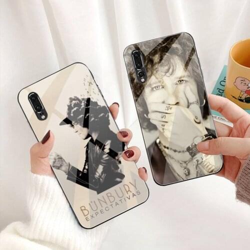 Enrique Bunbury Phone Case Tempered Glass For Huawei P30 P20 P10 lite honor 7A 8X 9 10 mate 20 Pro
