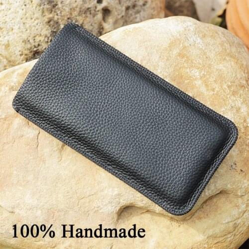 For Huawei P20 Case Pure Handmade Design Genuine Leather Pouch for Huawei P20 Pro Luxury Cow Phone Bag Sleeve P20pro Fundas