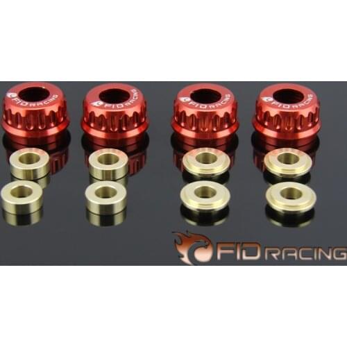 FID CNC Precision Machining All Metal Shock Absorber Leakproof Kit for LOSI 5IVE-T ROVAN ROFUN LT KM X2