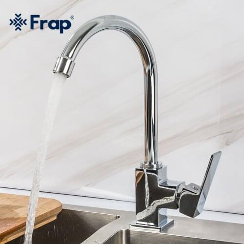 Frap Kitchen Faucet 360 Degree Rotation Water Mixer Tap Hot and Cold Water Kitchen Faucet torneira cozinha F40551