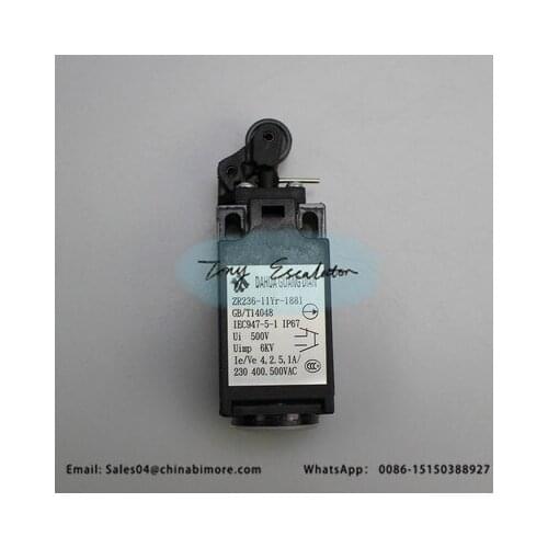 Elevator Parts accessories stroke trip travel micro-motion buffer limit safe zr236 switch zr236-11yr-1881