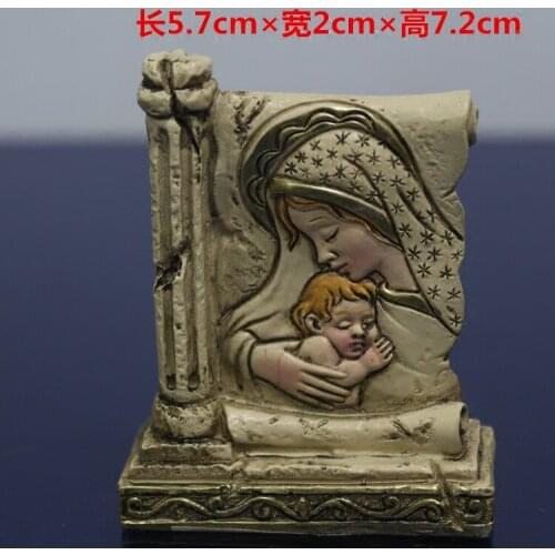 The Maria Christ Christian love angel figure decoration accessories Madonna Virgin Mary Notre Dame Jesus Jesu small figurine
