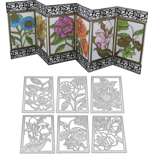 Flower Metal Cutting Dies Stencils For Card Making Decorative Embossing Paper scrapbooking stamps and dies NEW arrivage stitch