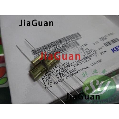 20PCS NEW KEMET RIFA PME271 682 0.0068UF 275VAC PCM10 6.8NF/275VAC 6N8 6800PF PME271MA4680M 6.8N