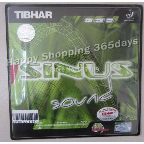 Origianl Tibhar SINUS SOUND pimples in table tennis rubber table tennis rackets racquet sports fast attack loop made in Germany