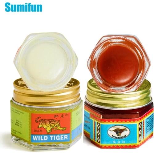 Sumifun Original Tiger Balm Ointment For Arthritis Rheumatism Joint Muscle Aches Ointment Pain Relief Cool Oil Anti-itching Crea