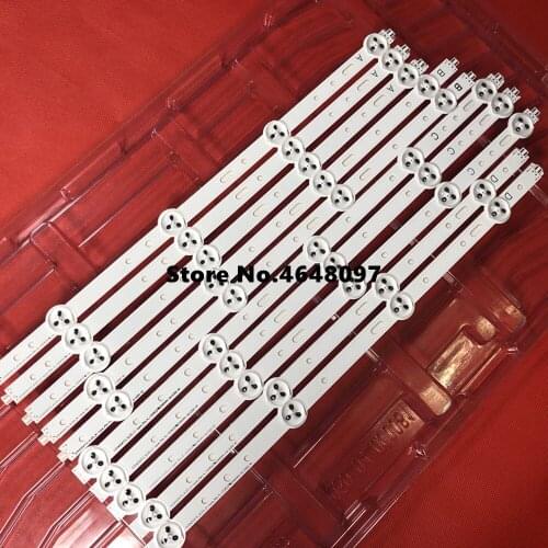 5set=50 PCS New LED strip perfect Replacement for 40D1333B 40L1333B 40PFL3208T LTA400HM23 SVS400A79 A/B/D/C/D SVS400A73