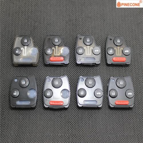 PINECONE Key Pad for HONDA ACCORD CIVIC CRV ODYSSEY PILOT FIT 2007 2008 2009 2010 2011 2012 2013 Replace Key Fob Button 1 Pc