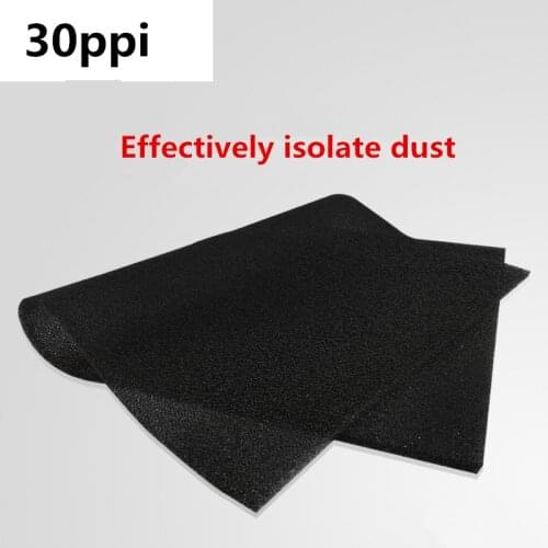 30PPI computer chassis cabinet dust net sponge sponge dust filter dust filter 1X2 mx5MM