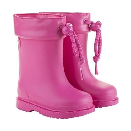 Water boots for girl in fuchsia with lamb, of Igor