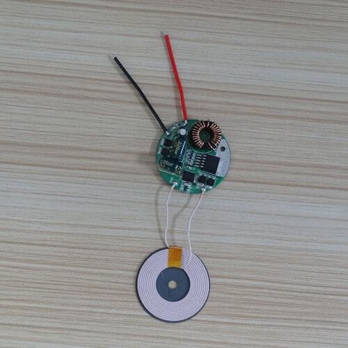 12V2A output wireless power supply / wireless charging module with protection band indicating module small volume and large curr