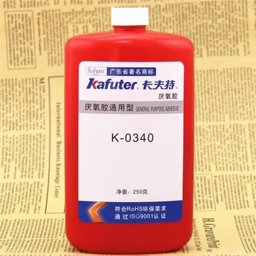 High Quality kafuter K-0340 250g metal thread fixative anaerobic adhesive high-strength screws glue