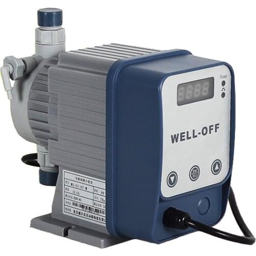 WS-09-07-M 9L/H Corrosion Resistant Dosing Pump Electromagnetic Diaphragm Metering Pump