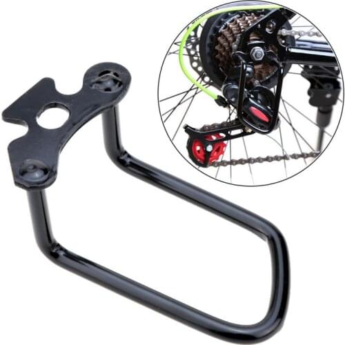 Metal Bicycle Rear Derailleur Chain Protector Guard Gear Durable Bike Transmission Chain Protection Frame For Mountain Road Bike