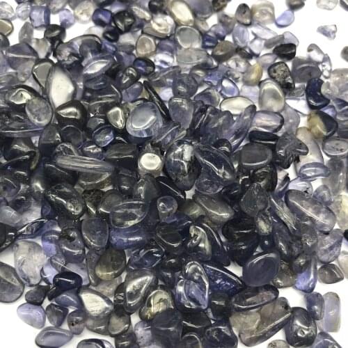 50g AAA Nature Stone Tanzanites Purple Quartzs Rutilated Carnelian Gravel Chips For garden and vegetable patch