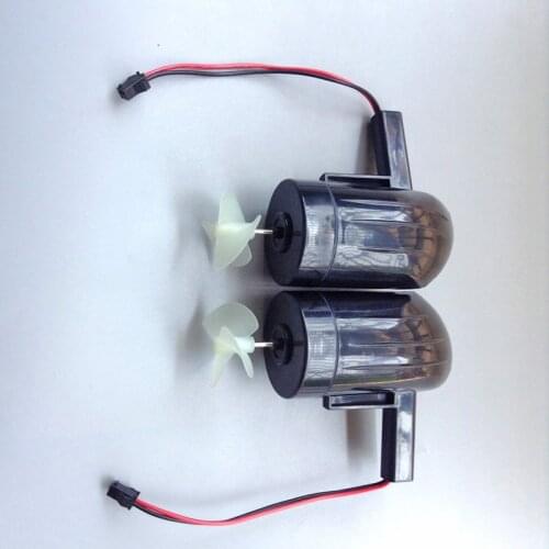 1pcs 7.4V Underwater Thruster 390 Brushed Motor Engine Power Propulsor 36mm 3-blade Submerged Propeller for RC Fishing Bait Boat