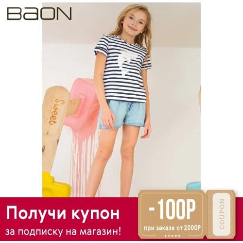Шорты для девочек BAON China At AliExpress