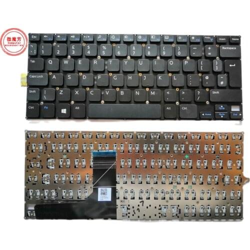UK Laptop Keyboard for Dell for Inspiron 11 3000 3147 3148 P20T 3152 3153 3157 3158 7130