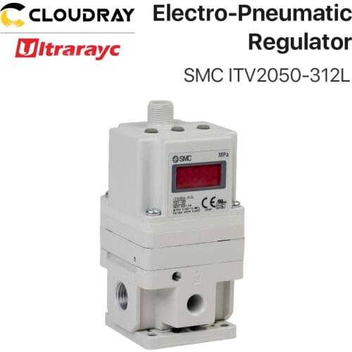 Ultrarayc Electro-Pneumatic Regulator ITV2050-312L Pneumatic Equipment Control Air pressure for Fiber Laser Metal Cutting Machin