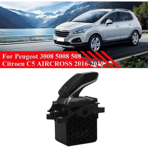 Electronic Shift Lever Gear Shift Konb Head for Peugeot 3008 5008 508 Citroen C5 AIRCROSS 2016-2019 Shift Manipulator