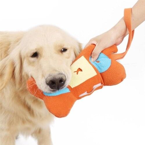 Pet Sniffle Toy Interactive Dog Sniffing Training Blanket Detachable Fleece Pads Dog Mat Relieve Stress Puzzle Toy Pet Supplies