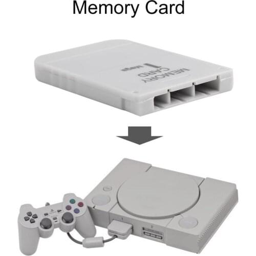 Memory Card For PS1 1Mega Memory Card for PlayStation1 game PSX true gamers High speed and efficient product