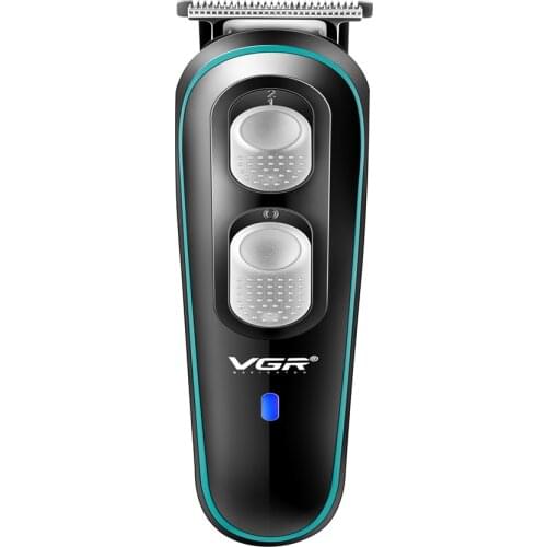 VGR Waterproof Electric Hair Clipper USB Rechargeable Beard Trimmer with Guide Combs Professional for Men Kids Baby Pet V055