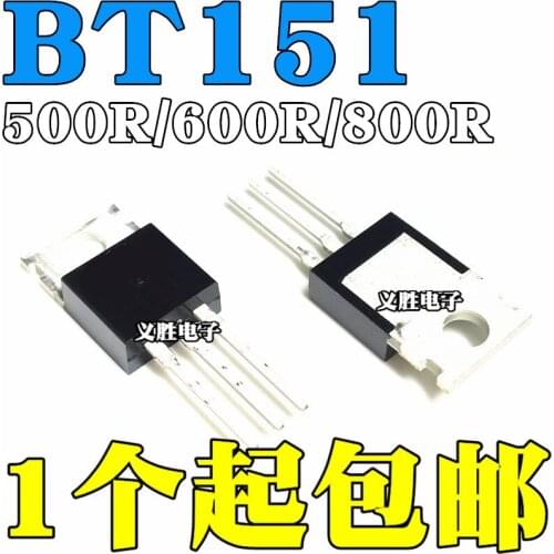 New and original One-way thyristor Thyristor BT151-500R 600R 800R TO-220 One-way level into the triode thyristor