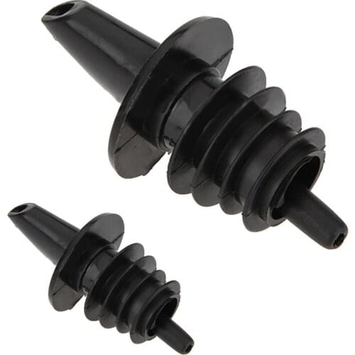 Plastic Free Flow Liquor Spirit Bottle Pourer Bar Wine Cocktail Drinks