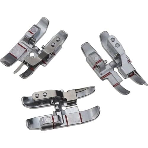 YOKOYAMA PFAFF Quilting Pressure Foot With Baffles Household Multifunctional Sewing Machine Crimping Presser Foot 1/4 Tool